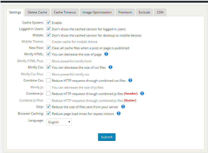 Wp deals fastest cache