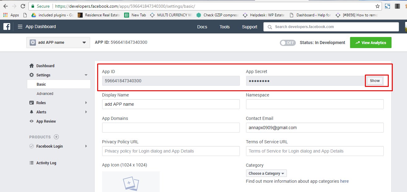 Configuring Facebook - Theme My Login Documentation