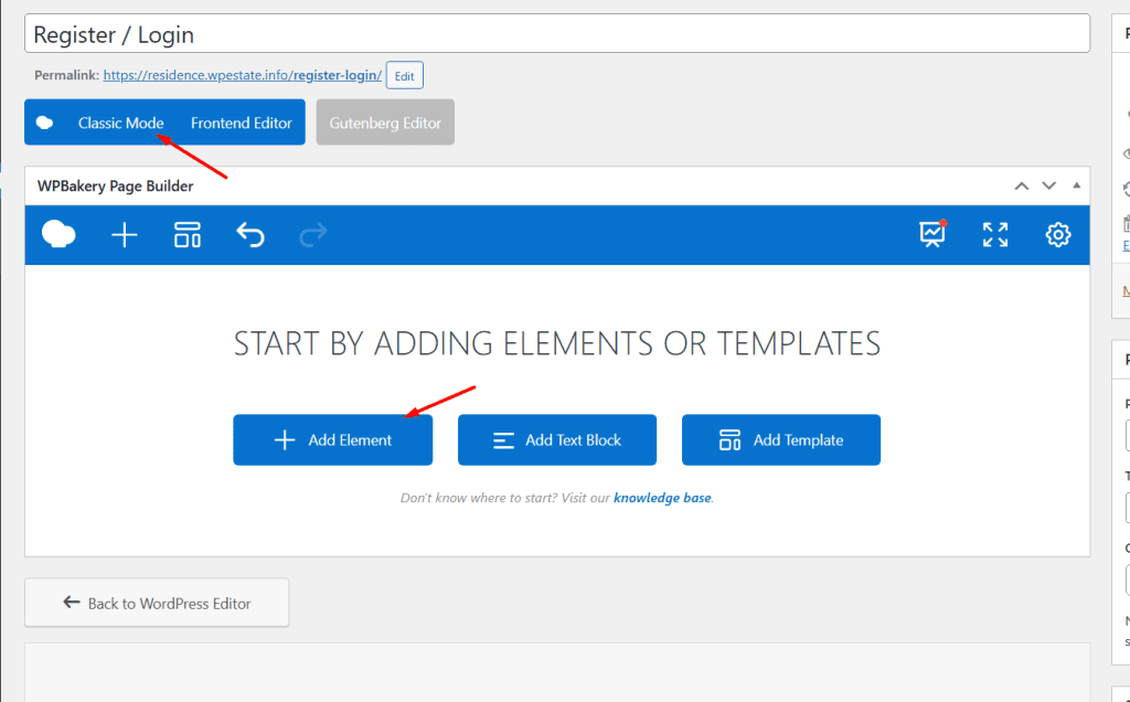 Login & Register Form Shortcode - WP Residence Help